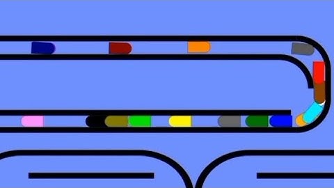 Rocket Race in Algodoo