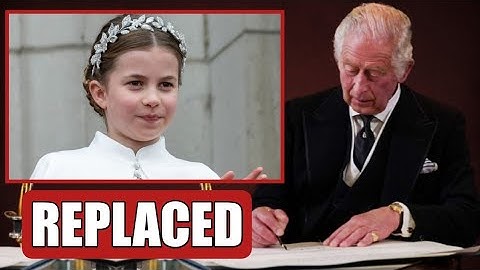 VERVANGEN! Charles STREEPT ALLE TITELS VAN Charlotte AF EN VERVANGT DOOR EEN TITEL VAN KONINKLIJK...
