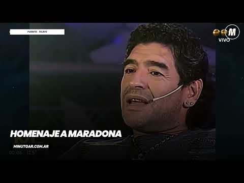 El homenaje a Diego Maradona en los Martín Fierro - Minuto Argentina