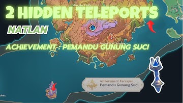 Hidden teleport waypoints Ancient Sacred Mountain & Atocpan #GenshinImpact #HiddenTeleport
