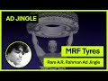 Mrf tyres  ar rahman  ad jingle  bharat bala