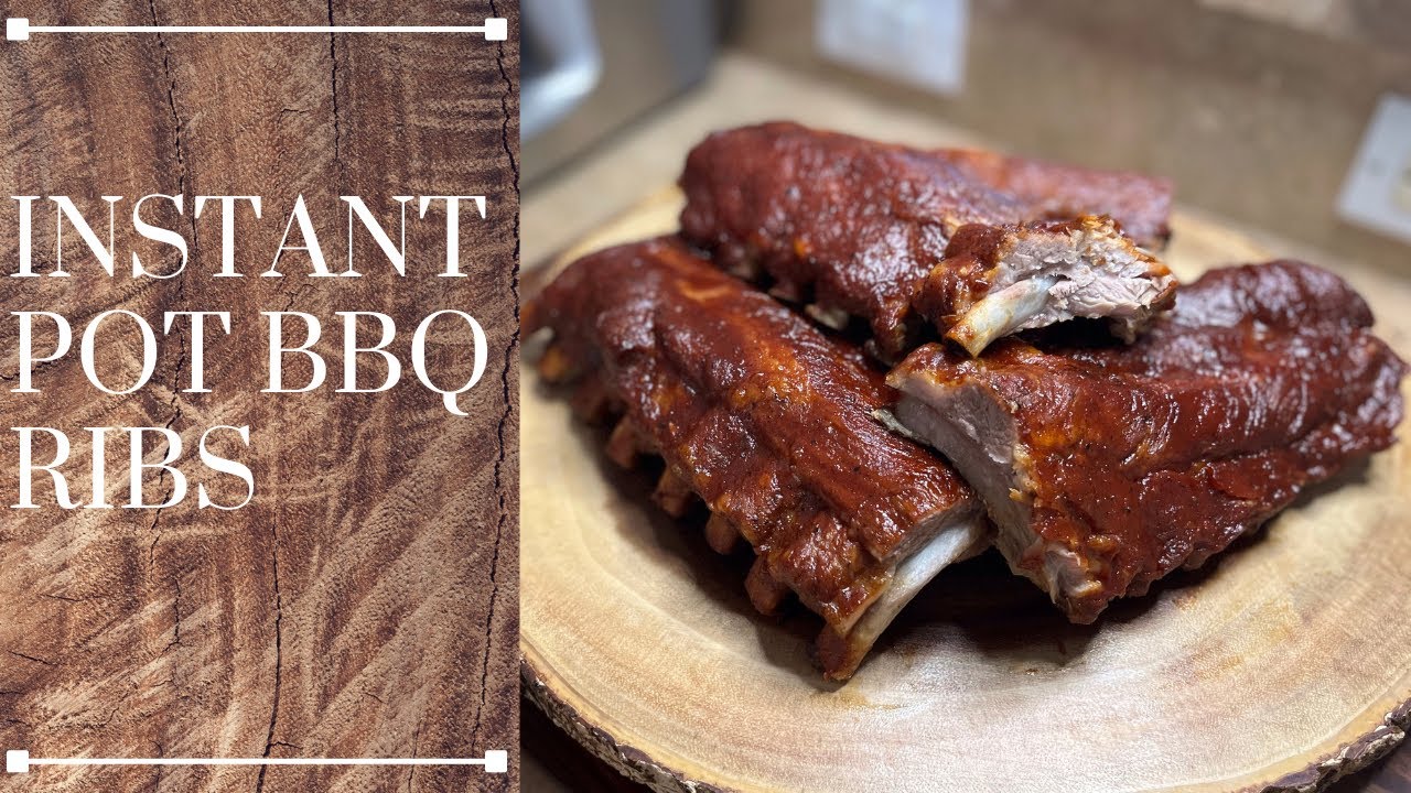 Instant Pot BBQ Ribs Instant Pot Teacher