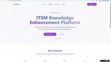 Gen AI Production ITSM Support Ticket Managment Tool -Produciton [Operations & Support]