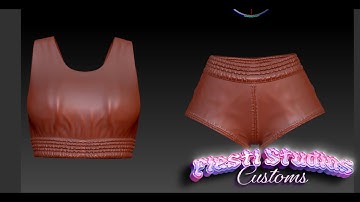 Transforming Ideas into Outfits: A Blender Workflow Vlog for #secondlife   #blender3d