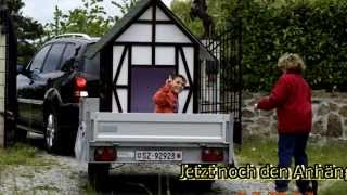 Luxus Hundehütte Isoliert