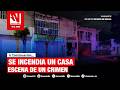 🔴 SINIESTRO | Se incendia casa escena de un ataque en Culiacán | Noticiero Noroeste 18 de junio