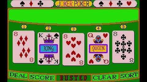 Joker Poker - Atari ST