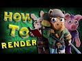 How to  your piggy models in blender 11 under 24 minutes