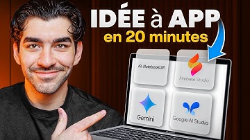 Je Crée un Business en 20 min avec 4 IA GRATUITE de Google
