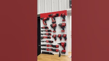 Organizing more ​⁠@MilwaukeeTool  with ​⁠@Toolgrid system in the automotive section of the shop