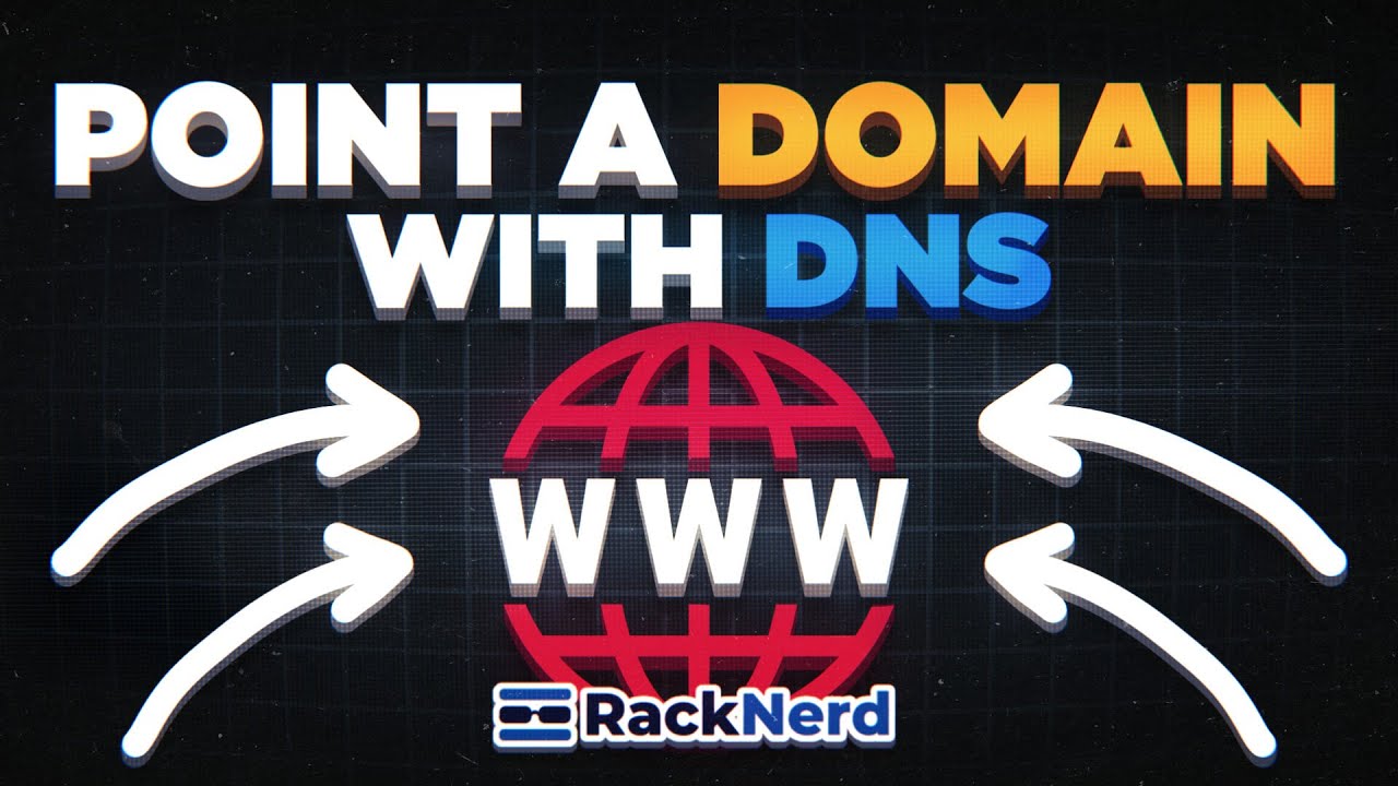 How to Point a Domain Name to your Hosting with DNS - YouTube