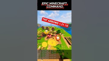 NO WAY - TNT ARROWS COMMAND IN MINECRAFT 1.21.10 !! 💥