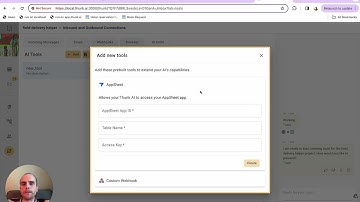 Thunk AI + an AppSheet app : How to set it up