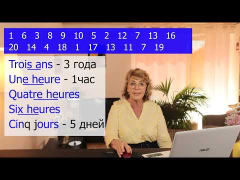 Французский язык уровень A1. Урок №5