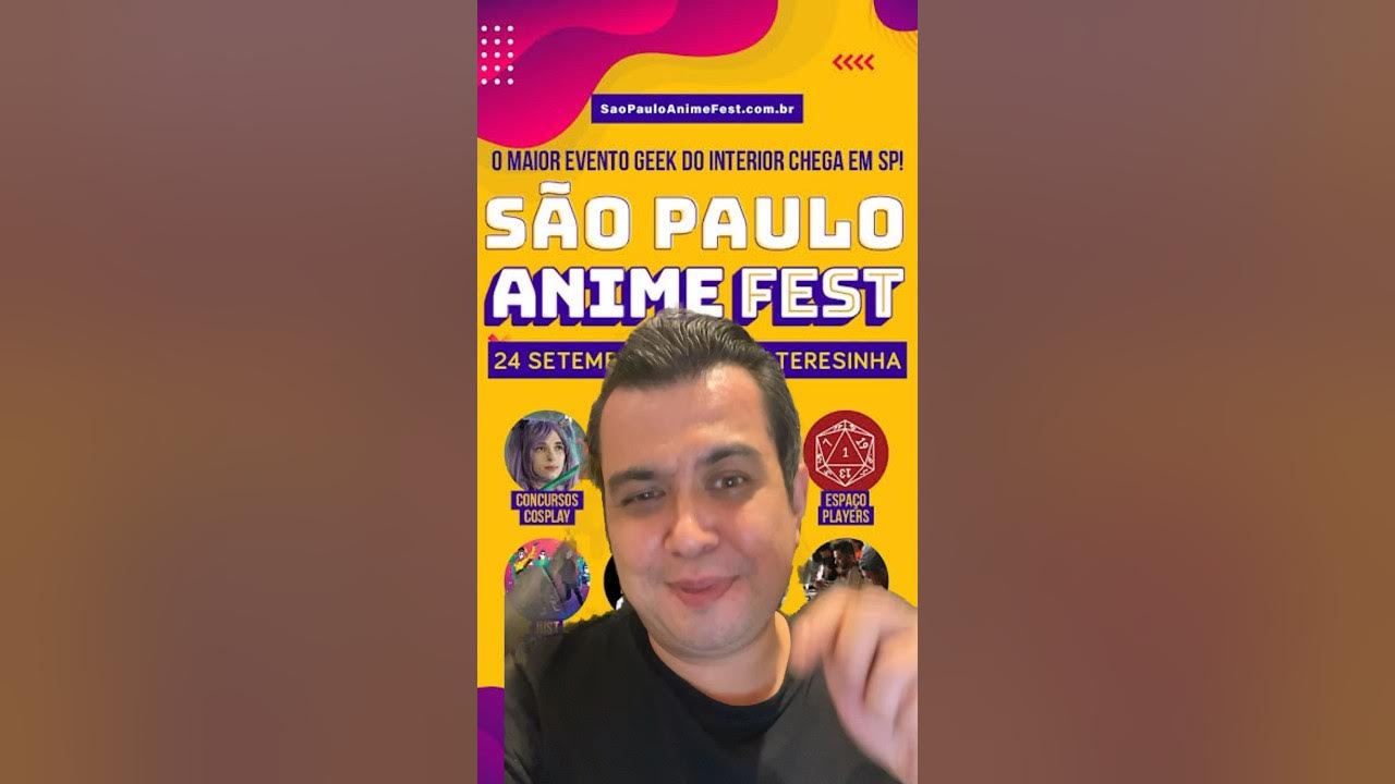 São Paulo Anime Fest o maior evento de anime do interior agora na