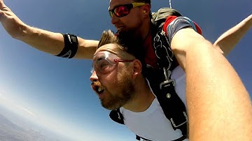 Funny First Time Skydive Video