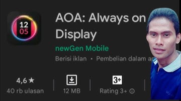 🔴 Cara Mengaktifkan  Always On Display Di semua Android Cuma Dengan Aplikasi AOA