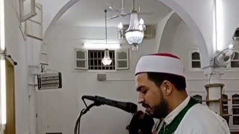 تلاوة من تراويح 1441 لحزب ومن يسلم وجهه من أواخر سورة لقمان إلى أواسط سورة الأحزاب.