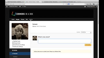 Installing Commons in a Box