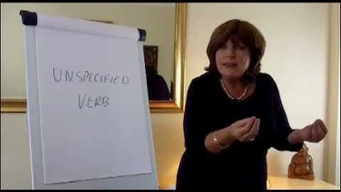 NLP Meta Model Deletions - Unspecified Verb