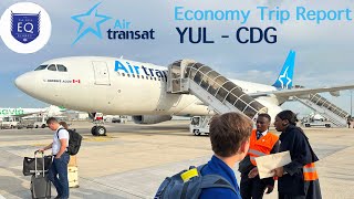Air Transat A330 Economy Class Trip Report Montreal YUL to Paris CDG Is it Worth the Low Cost ?