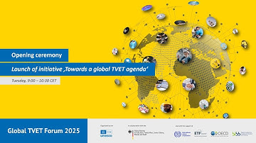 Global TVET Forum 2025, 28 October - ‘Towards a global TVET agenda’: Opening and Keynotes (original)