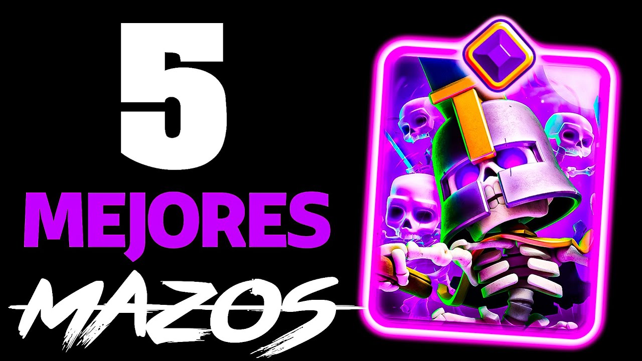 *TOP 5 MEJORES MAZOS* para el NUEVO META de CLASH ROYALE