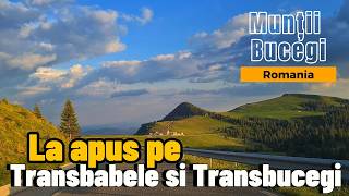 Lumina caldă a apusului de început de VARA pe Transbucegi, Munții Bucegi, iunie 2026 #sunset #nature