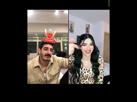 شاكر قدم لسوزي هدية عيد ميلادها في لايف سوزي الاردنيه شاكرمحظوردلوقتي