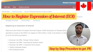 How to Register Expression of Interest (EOI) | Easy PR