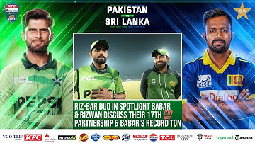 Riz-Bar duo in spotlight 🤩 Babar & Rizwan discuss their 1️⃣7️⃣th 💯 partnership & Babar