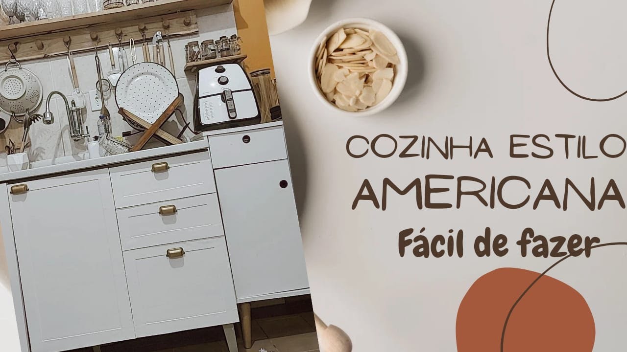 Cozinha americana de EVA? Não achei que fosse tão fácil de fazer.