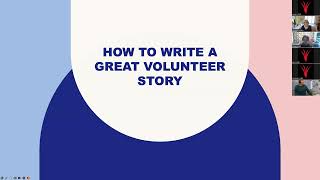 How to write a great volunteer story, with Amanda Ashby