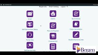 Accessing the Portal at Bergen Community College