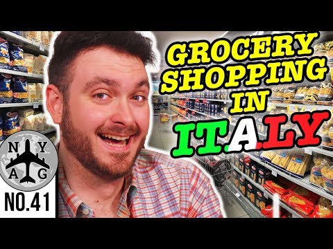 Italian Supermarket Shopping - My Life In Italy