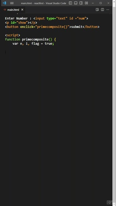 JavaScript Program To Check Prime Number | Prime Number JavaScript | # ...