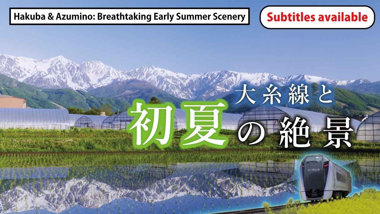 Journey Through Hakuba & Azumino: Early Summer Scenery via