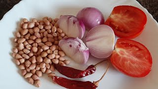 இட்லி,தோசை,சப்பாத்திக்கு இப்படி புதுசா ஒரு sidedish செய்யுங்க| peanut SIDEDISH|#breakfast chutney screenshot 4