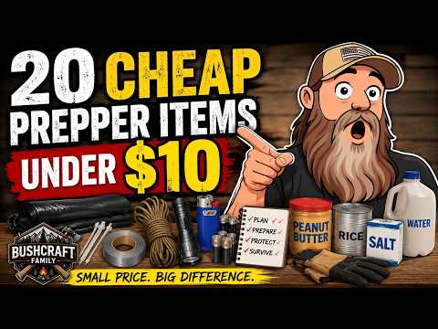 20 Cheap Prepper Items Under $10 That Could Save Your Life