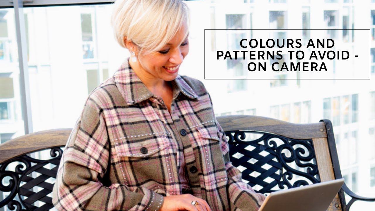 COLOURS AND PATTERNS TO AVOID ON CAMERA - YouTube