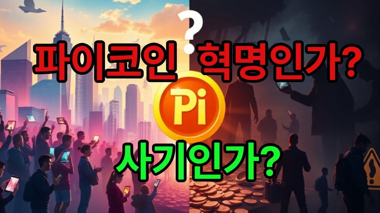 파이코인 혁명일까요? 사기일까요?