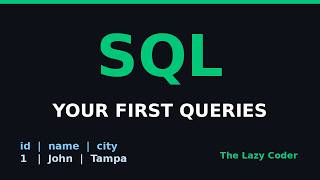 SQL for Beginners — Databases, Tables & Your First Queries (2026)