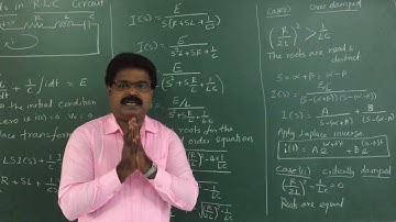 Electric Circuit Analysis (Transients in RLC Circuit)