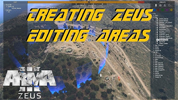 ARMA 3 Zeus - Creating Editing Areas