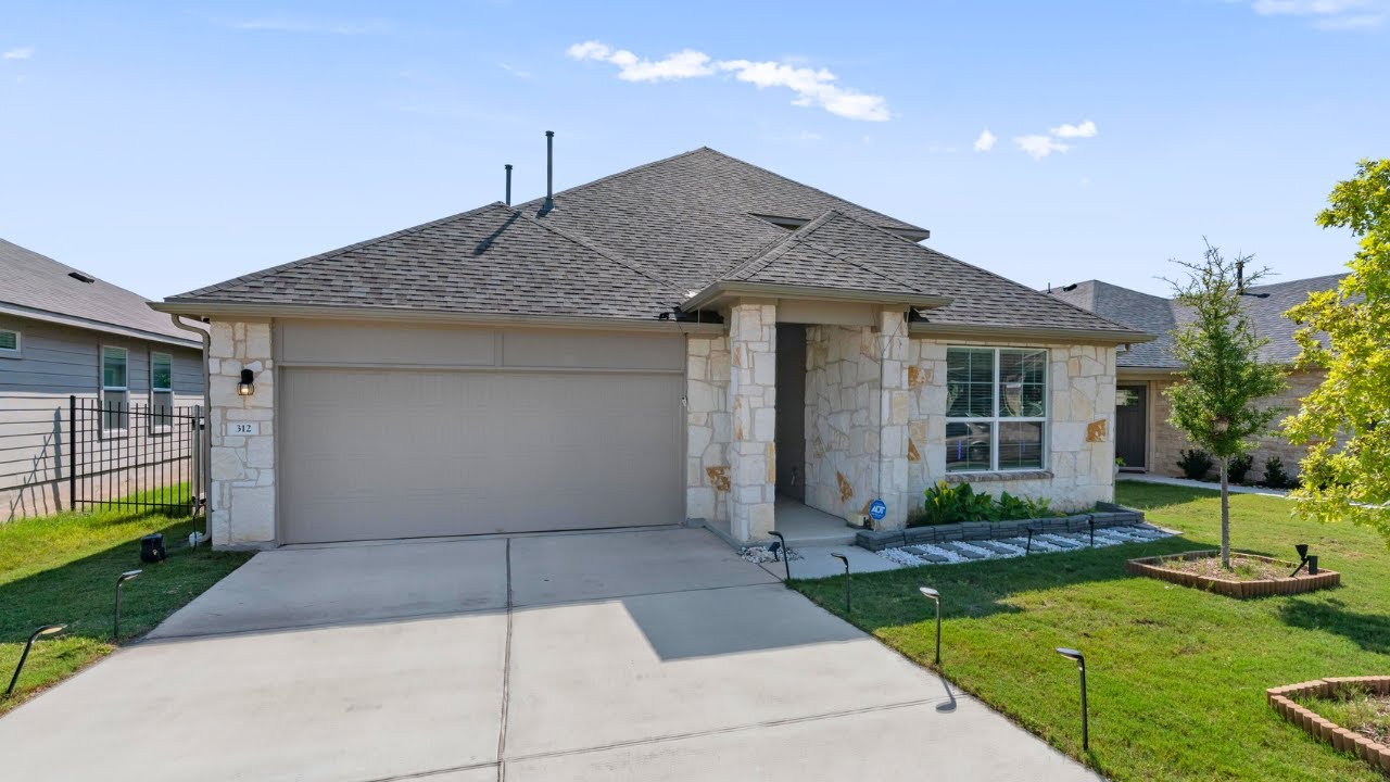 Leander Home For Sale Larkspur 2,500 SF YouTube