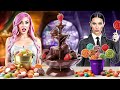 🍫 ENID VS WEDNESDAY: CHOCOLATE FOUNTAIN CHALLENGE! 🍭 Sweetest Battle Ever!