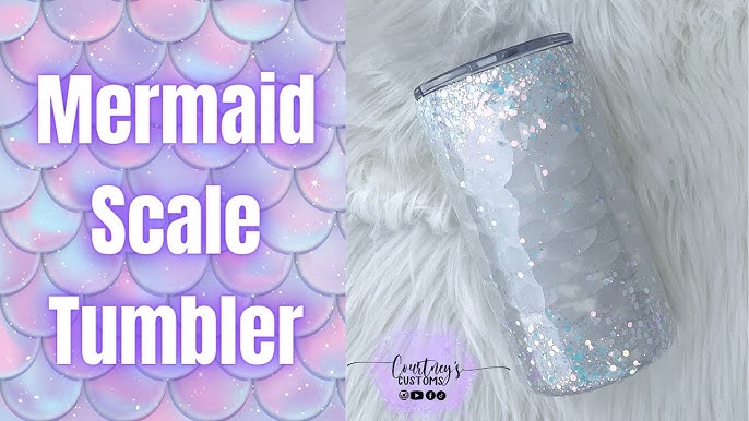 Mermaid Tumbler – Peach Resin Designs