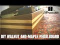 Walnut and Maple PEDALBOARD Build // How to