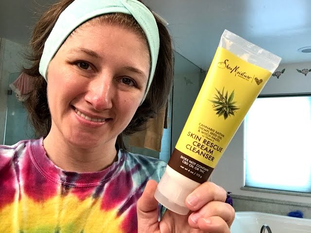 SheaMoisture Cream Cleanser Cannabis Sativa (Hemp)