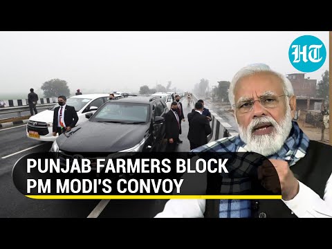 Big 'security lapse' as PM Modi's convoy stuck on Punjab flyover for 15-20 minutes I Key details